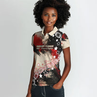 Freedom Fighter Harriet Tubman Women Polo Shirt Freedom Was The Destination 1822