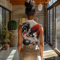 Freedom Fighter Harriet Tubman Women Sleeveless Polo Shirt Freedom Was The Destination 1822