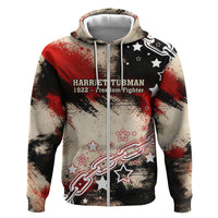 Freedom Fighter Harriet Tubman Zip Hoodie Freedom Was The Destination 1822