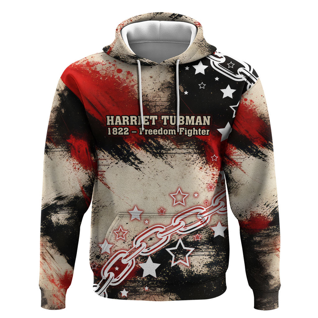 Freedom Fighter Harriet Tubman Zip Hoodie Freedom Was The Destination 1822