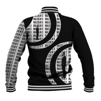 Malcolm X Legacy 1925-2026 Baseball Jacket African American Heritage - Iconic Portrait Silhouette