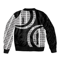 Malcolm X Legacy 1925-2026 Bomber Jacket African American Heritage - Iconic Portrait Silhouette