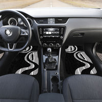 Malcolm X Legacy 1925-2026 Car Mats African American Heritage - Iconic Portrait Silhouette