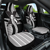 Malcolm X Legacy 1925-2026 Car Seat Cover African American Heritage - Iconic Portrait Silhouette