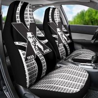 Malcolm X Legacy 1925-2026 Car Seat Cover African American Heritage - Iconic Portrait Silhouette