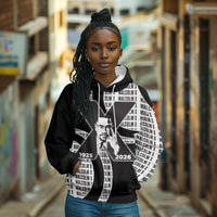 Malcolm X Legacy 1925-2026 Hoodie African American Heritage - Iconic Portrait Silhouette