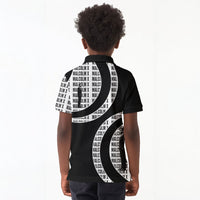 Malcolm X Legacy 1925-2026 Kid Polo Shirt African American Heritage - Iconic Portrait Silhouette