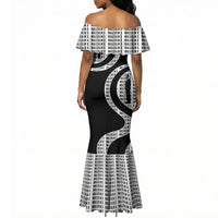 Malcolm X Legacy 1925-2026 Mermaid Dress African American Heritage - Iconic Portrait Silhouette