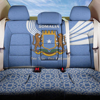 Somalia Back Car Seat Cover with Coat of Arms One Star One Nation Blue White Spirit