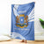 Somalia Blanket with Coat of Arms One Star One Nation Blue White Spirit