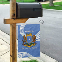 Somalia Garden Flag with Coat of Arms One Star One Nation Blue White Spirit