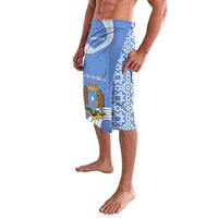 Somalia Lavalava with Coat of Arms One Star One Nation Blue White Spirit