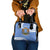 Somalia Shoulder Handbag with Coat of Arms One Star One Nation Blue White Spirit