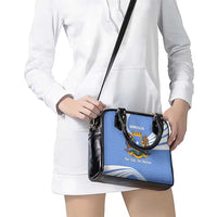 Somalia Shoulder Handbag with Coat of Arms One Star One Nation Blue White Spirit
