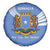 Somalia Spare Tire Cover with Coat of Arms One Star One Nation Blue White Spirit