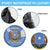 Somalia Spare Tire Cover with Coat of Arms One Star One Nation Blue White Spirit