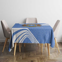 Somalia Tablecloth with Coat of Arms One Star One Nation Blue White Spirit