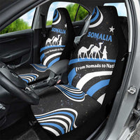 Somalia Car Seat Cover with From Nomads to Nation Camel Galaxy Flag Spirit