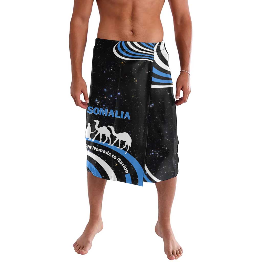 Somalia Lavalava with From Nomads to Nation Camel Galaxy Flag Spirit