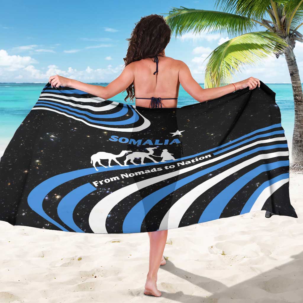 Somalia Sarong with From Nomads to Nation Camel Galaxy Flag Spirit