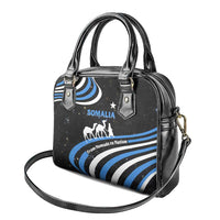 Somalia Shoulder Handbag with From Nomads to Nation Camel Galaxy Flag Spirit
