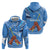 Somalia Hoodie with Raised Fist Flag Blue Unity Wave Spirit