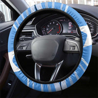 Somalia Steering Wheel Cover with Raised Fist Flag Blue Unity Wave Spirit