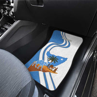 Somalia Car Mats with Camel Desert Map Palm Tree Heritage Spirit