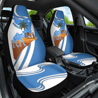 Somalia Car Seat Cover with Camel Desert Map Palm Tree Heritage Spirit