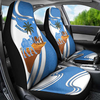 Somalia Car Seat Cover with Camel Desert Map Palm Tree Heritage Spirit