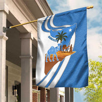 Somalia Garden Flag with Camel Desert Map Palm Tree Heritage Spirit