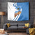 Somalia Tapestry with Camel Desert Map Palm Tree Heritage Spirit