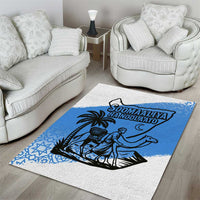 Somalia Area Rug with Soomaaliya Ha Noolaato Nomad Moon Flag Spirit