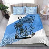 Somalia Bedding Set with Soomaaliya Ha Noolaato Nomad Moon Flag Spirit