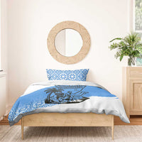 Somalia Bedding Set with Soomaaliya Ha Noolaato Nomad Moon Flag Spirit