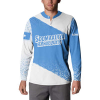 Somalia Button Sweatshirt with Soomaaliya Ha Noolaato Nomad Moon Flag Spirit