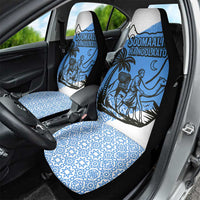 Somalia Car Seat Cover with Soomaaliya Ha Noolaato Nomad Moon Flag Spirit