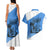 Somalia Couples Matching Tank Maxi Dress and Hawaiian Shirt with Soomaaliya Ha Noolaato Nomad Moon Flag Spirit