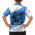 Somalia Family Matching Off Shoulder Short Dress and Hawaiian Shirt with Soomaaliya Ha Noolaato Nomad Moon Flag Spirit