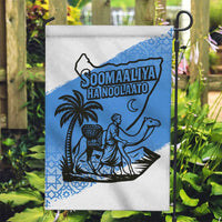 Somalia Garden Flag with Soomaaliya Ha Noolaato Nomad Moon Flag Spirit