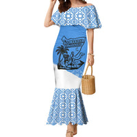 Somalia Mermaid Dress with Soomaaliya Ha Noolaato Nomad Moon Flag Spirit
