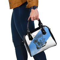 Somalia Shoulder Handbag with Soomaaliya Ha Noolaato Nomad Moon Flag Spirit