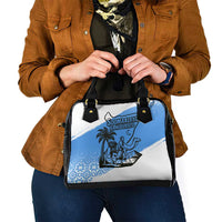 Somalia Shoulder Handbag with Soomaaliya Ha Noolaato Nomad Moon Flag Spirit