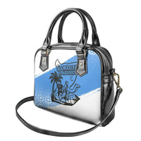 Somalia Shoulder Handbag with Soomaaliya Ha Noolaato Nomad Moon Flag Spirit