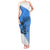 Somalia Tank Maxi Dress with Soomaaliya Ha Noolaato Nomad Moon Flag Spirit