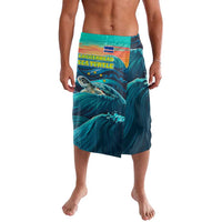 Cape Verde Lavalava with Loggerhead Sea Turtle Ocean Sunset Spirit