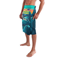 Cape Verde Lavalava with Loggerhead Sea Turtle Ocean Sunset Spirit