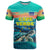 Cape Verde T Shirt with Loggerhead Sea Turtle Ocean Sunset Spirit