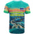 Cape Verde T Shirt with Loggerhead Sea Turtle Ocean Sunset Spirit