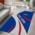 Cape Verde Area Rug with Blue Red Flag Nós Kretxeu Spirit